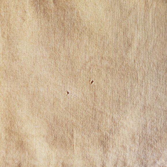 BODEN Leonora Blended Linen Belted Front Button A Cut Midi Skirt Orange SZ 16R - Picture 13 of 13